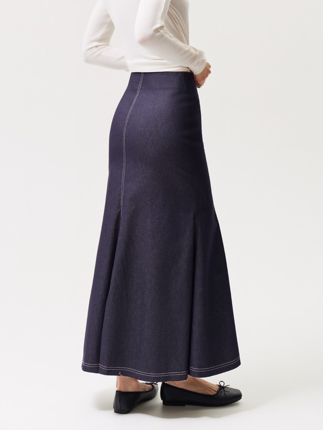 Юбка жен. C LU 3684, р.170-90, navy - 4
