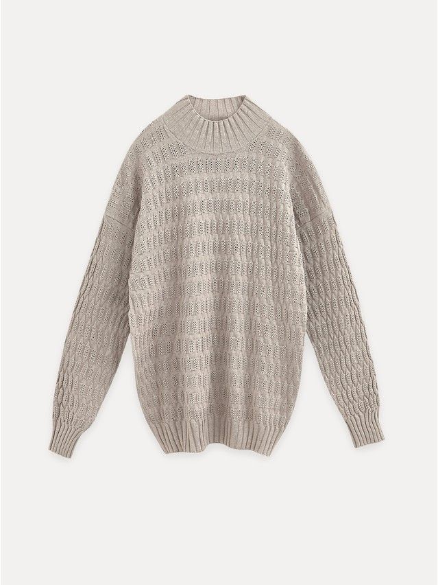 Джемпер женский CE LDK24105 24С-105СП, р.170-84, cappuccino melange - 6