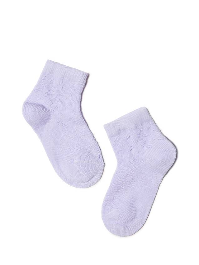 Носки хлопковые детские MISS (ажурные) 7С-76СП, p. 12, бледно-фиолетовый, рис. 113 - 1