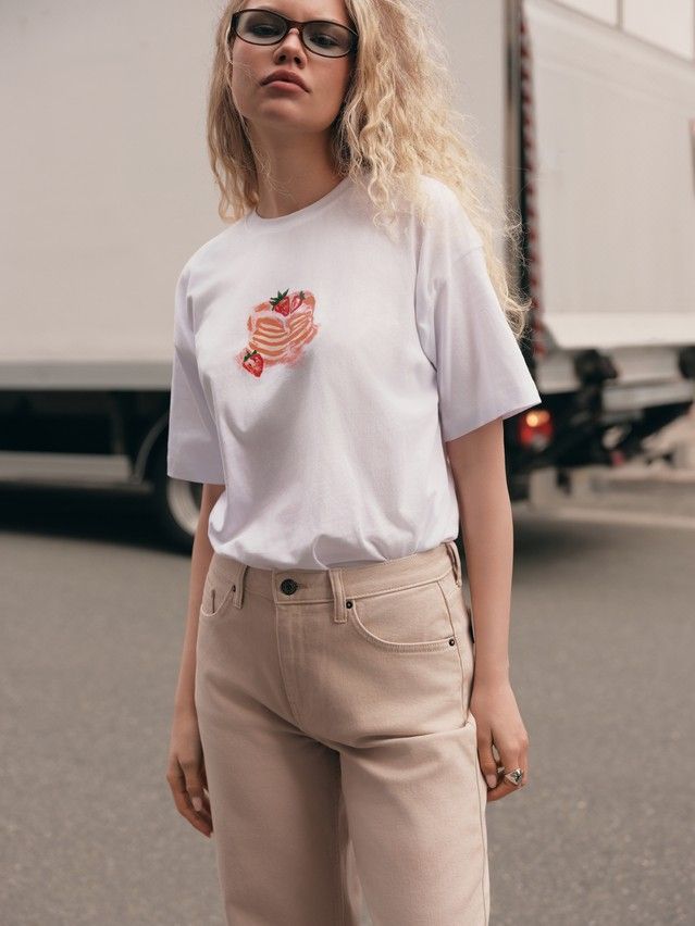 Джемпер жен. CE LD 3032, р.170-92, white-cake - 2