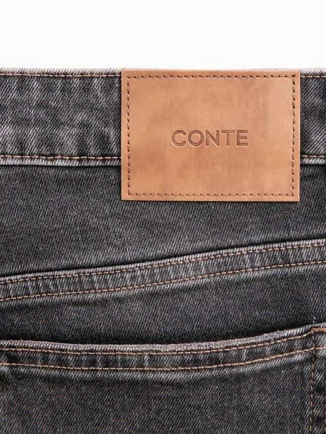 Джинсы жен. C CON-951, р.164-90, washed black - 14