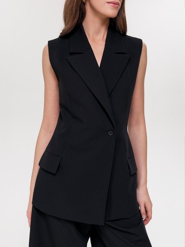 Жилет женский C LJL 3531, р.170-84-90, black - 4