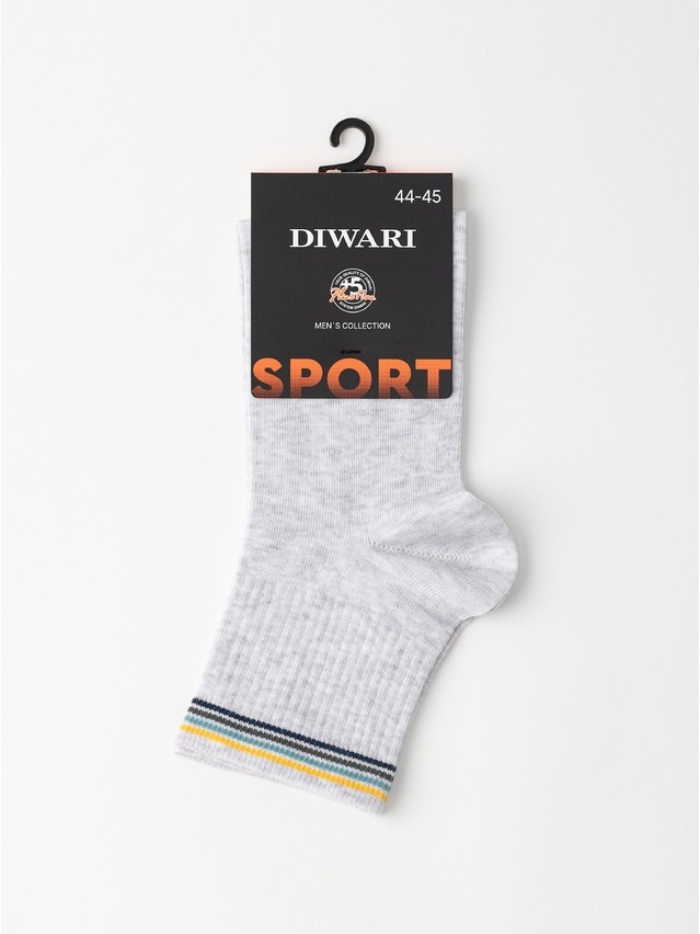 Носки муж. DW SPORT 26С-1СП, р.25, 972 светло-серый - 4