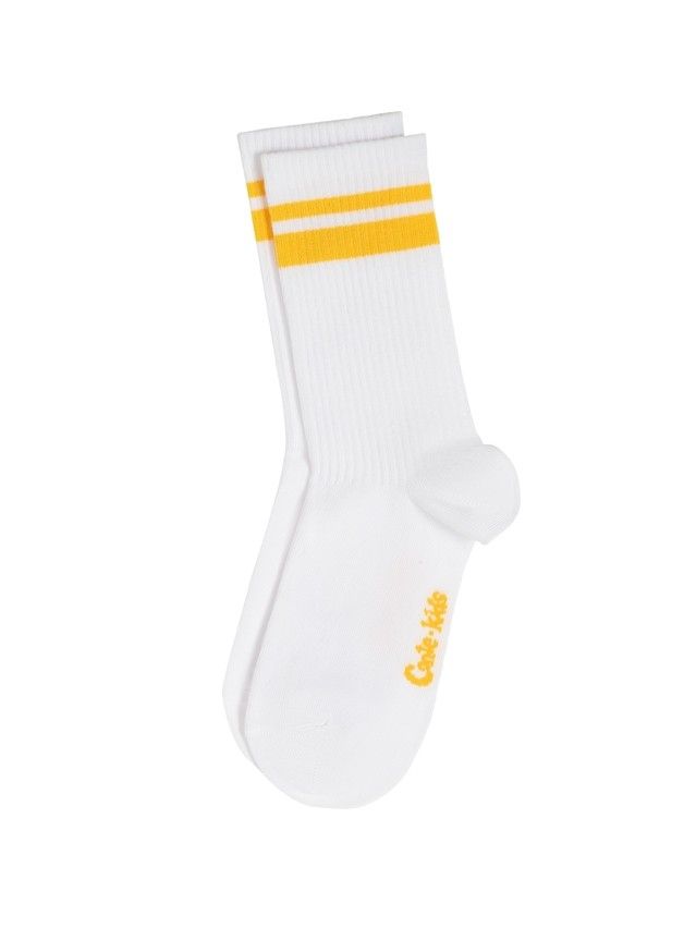 Носки детские CK ACTIVE 20С-167СП, р.16, 1020 белый-желтый - 4
