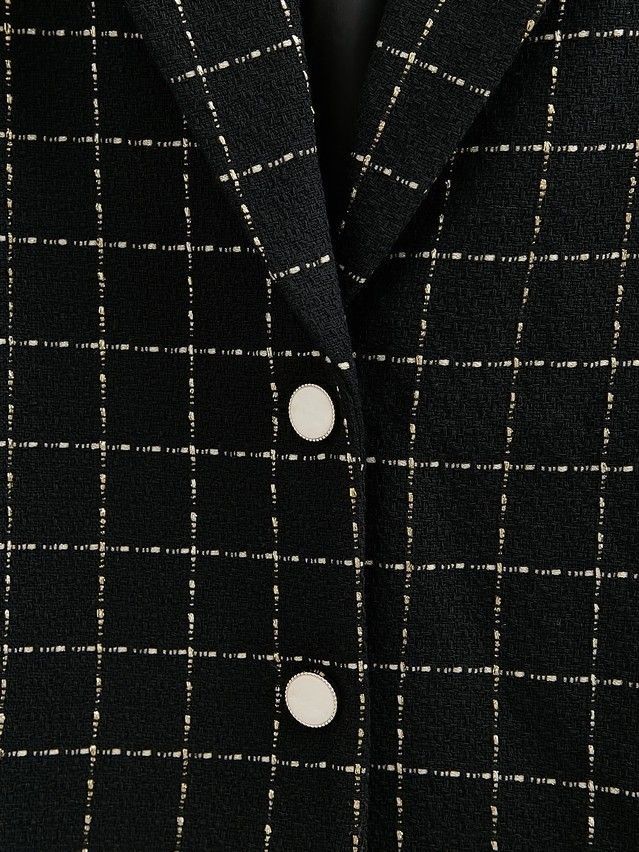 Жакет женский C LJ 3265, р.170-84-90, black-white - 8