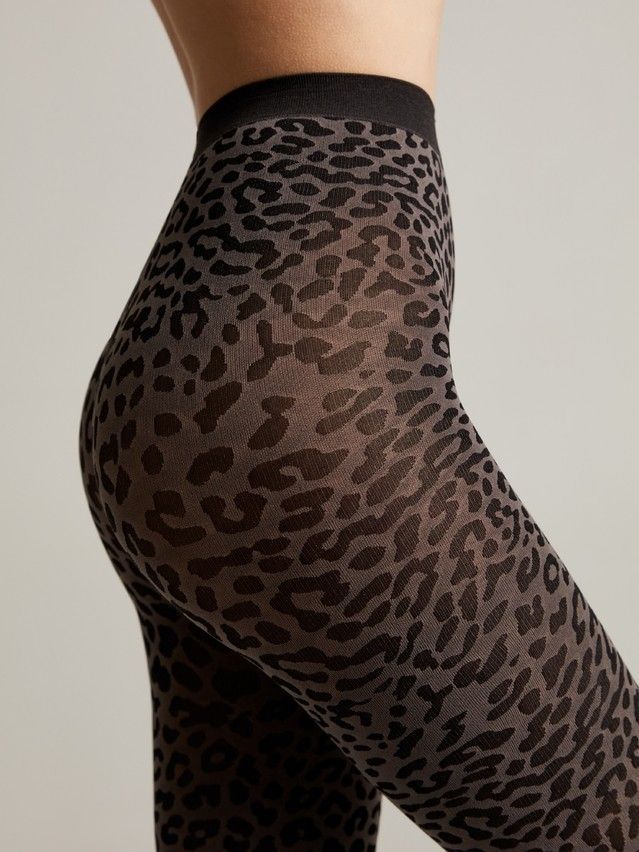 Колготки женские FANTASY LEO, р.2, cacao - 3