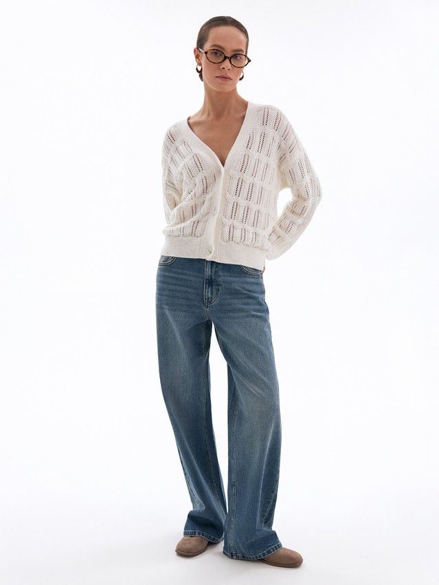 Жакет женский CE LDK2566 25С-66СП, р.170-84, ecru - 4