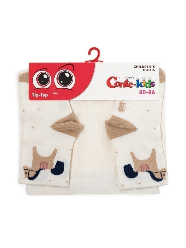 Колготки детские CK TIP-TOP, р.104-110 (16),714 молочный - 5