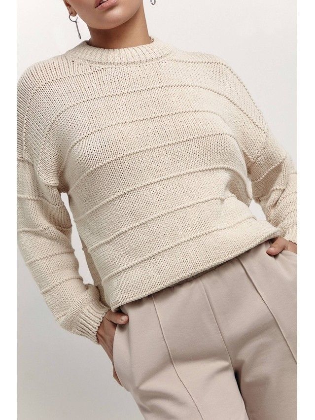 Джемпер женский CE LDK180 21С-38CП, р.170-84, beige - 3