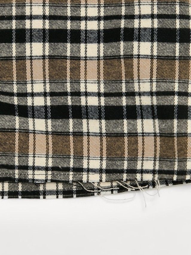 Рубашка женская C LRU 3504, р.170-84-90, black-beige check - 11