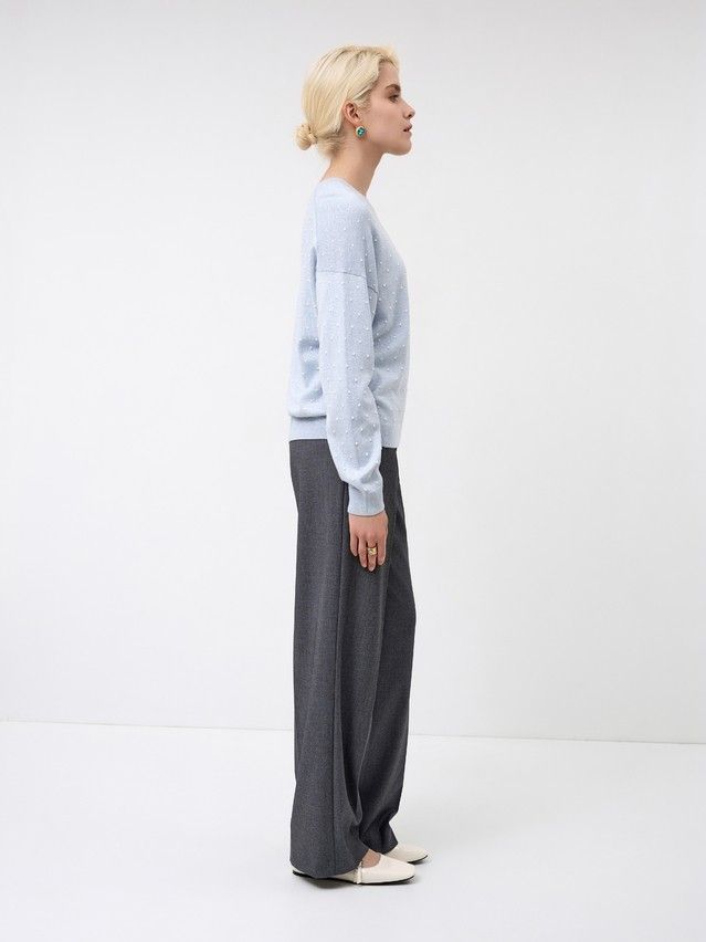 Джемпер женский CE LDK24110 24С-110СП, р.170-84, blue melange - 3