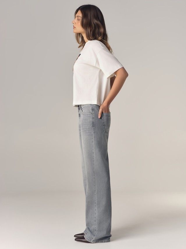 Джемпер женский C LD 3469, р.170-84, milk-abstract flower - 5