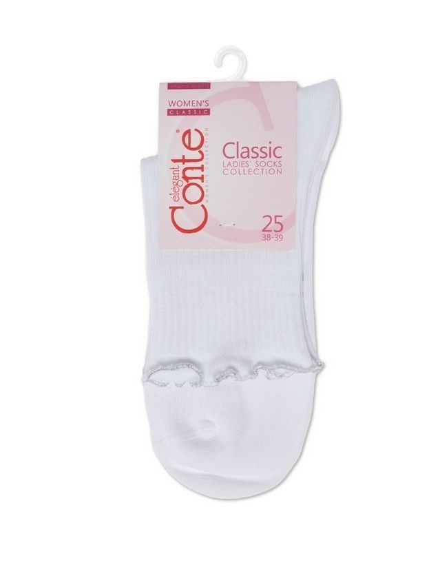 Носки женские хлопковые CE CLASSIC 20С-172СП, р.23, 253 белый - 3