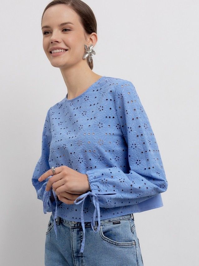Блузка женская CE LBL 2943, р.170-84-90, cornflower - 4