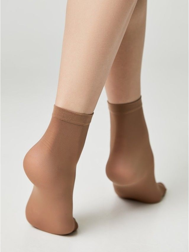 Носки женские CE TULLE (2 пары),р.36-39, bronz - 6