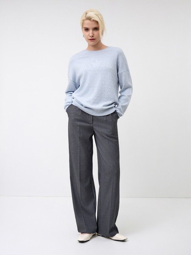 Джемпер женский CE LDK24110 24С-110СП, р.170-84, blue melange - 1