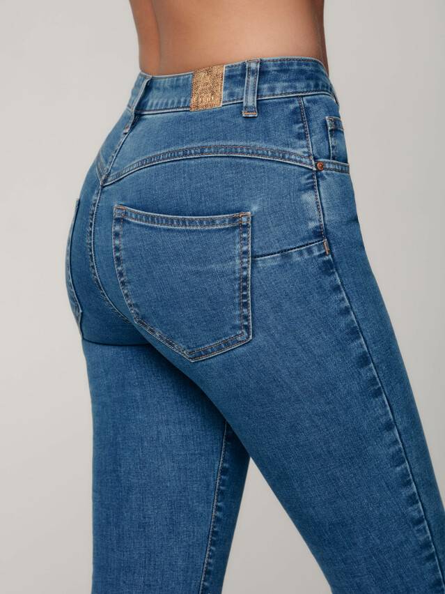 Брюки джинсовые женские CE CON-296, р.170-102, mid blue - 1