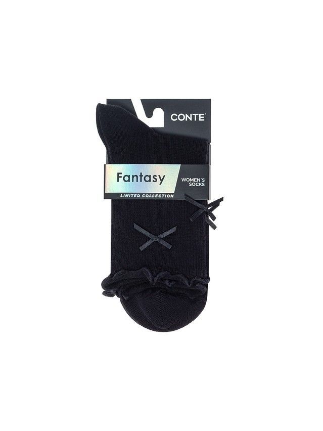 Носки женские хлопковые CE FANTASY 25С-43СП, р.23-25, 819 черный - 4