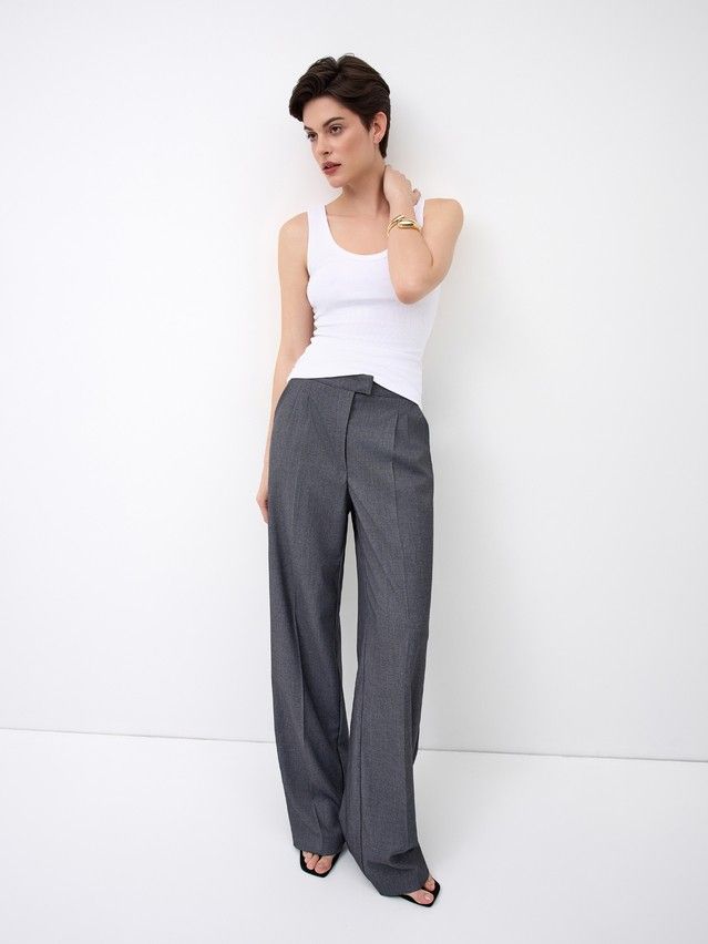 Брюки женские C LBK 3257, р.164-84-90, graphite - 1