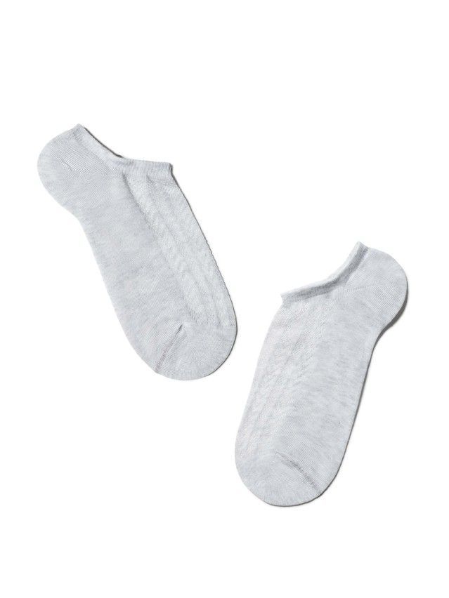 Носки женские хлопковые ACTIVE (ультракороткие) 19С-185СП, р.36-37, 179 светло-серый - 2