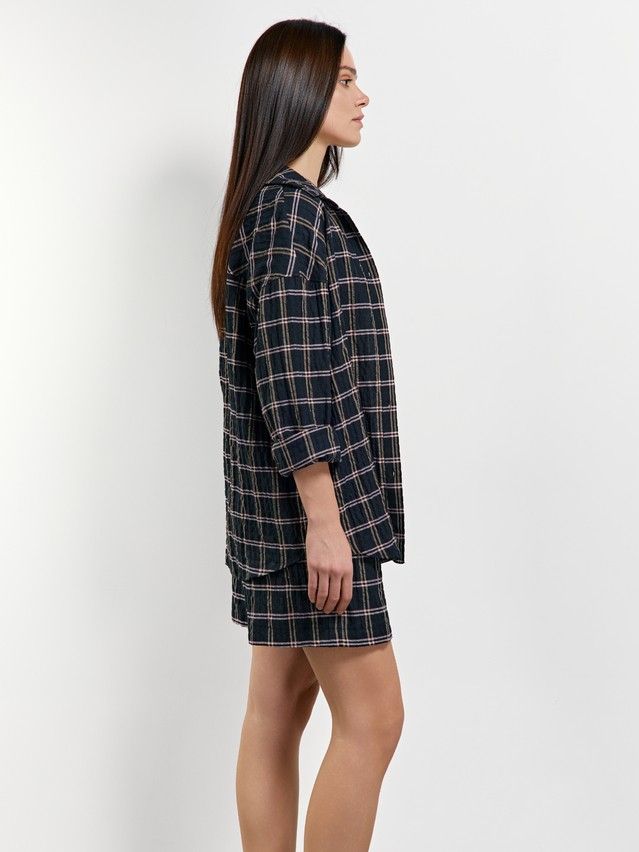 Рубашка женская C LRU 3321, р.170-84-90, black - 7