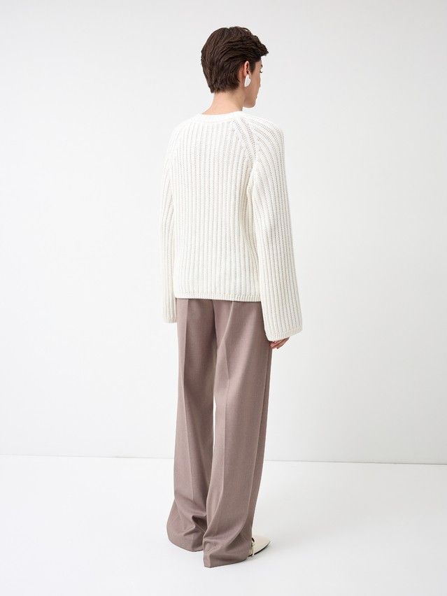 Джемпер женский CE LDK24117 24С-117СП, р.170-84, ecru - 2