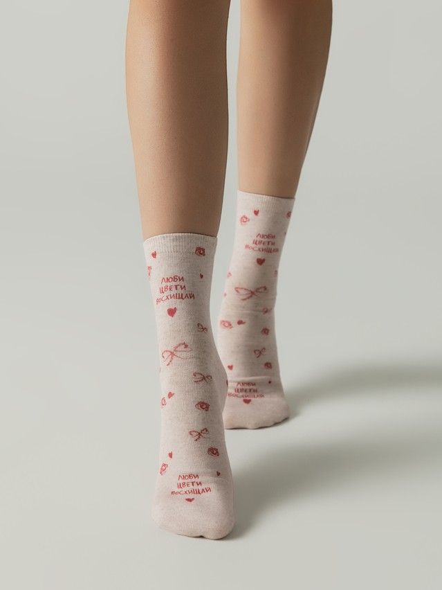 Носки женские CE FANTASY 20С-107/1СП, р.23-25, 1139 розовый - 1
