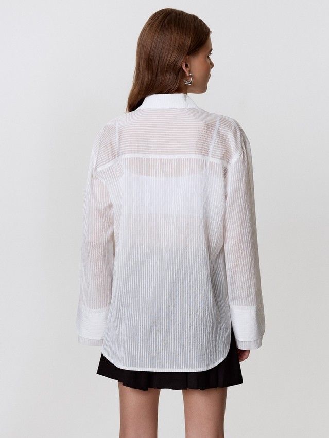 Рубашка женская C LRU 3434, р.170-84-90, white - 3