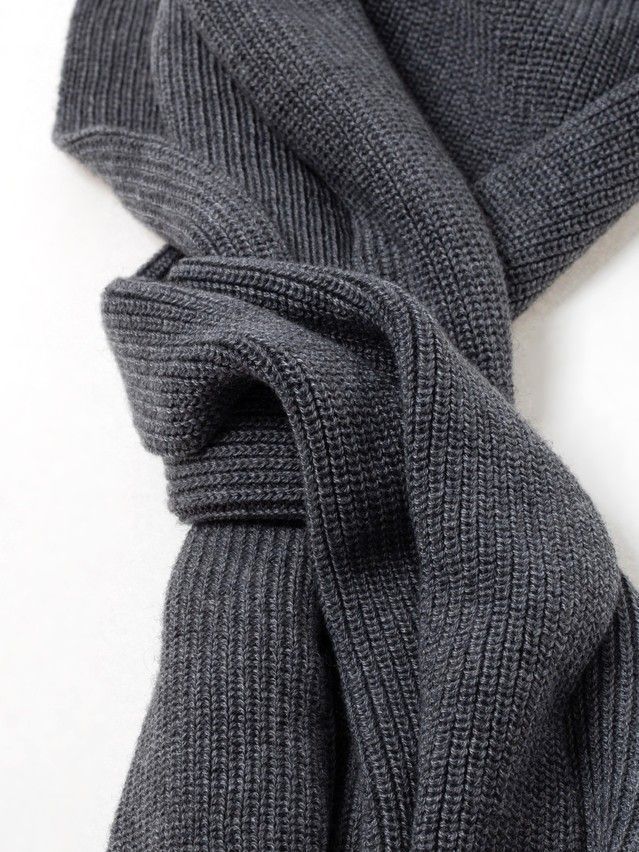 Шарф женский CE 24С-33СП, р.24*174, gray melange - 2