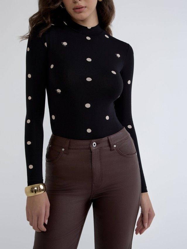 Боди женское CE LBD 2900, р.170-84-90, black-dots - 2