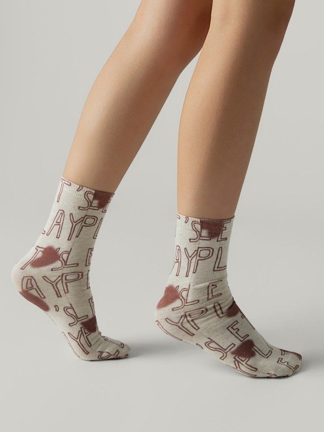 Носки женские CE FANTASY 20С-107/1СП, р.23-25, 1142 бежевый - 1