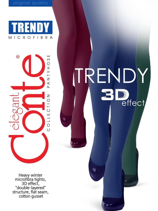 Колготки женские TRENDY 150 8С-57СПТ, p. 2, verde - 5