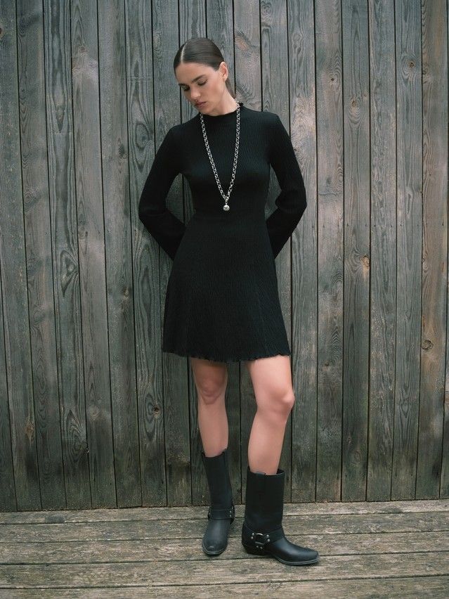 Платье женское C LPL 3237, р.170-84-90, black - 1