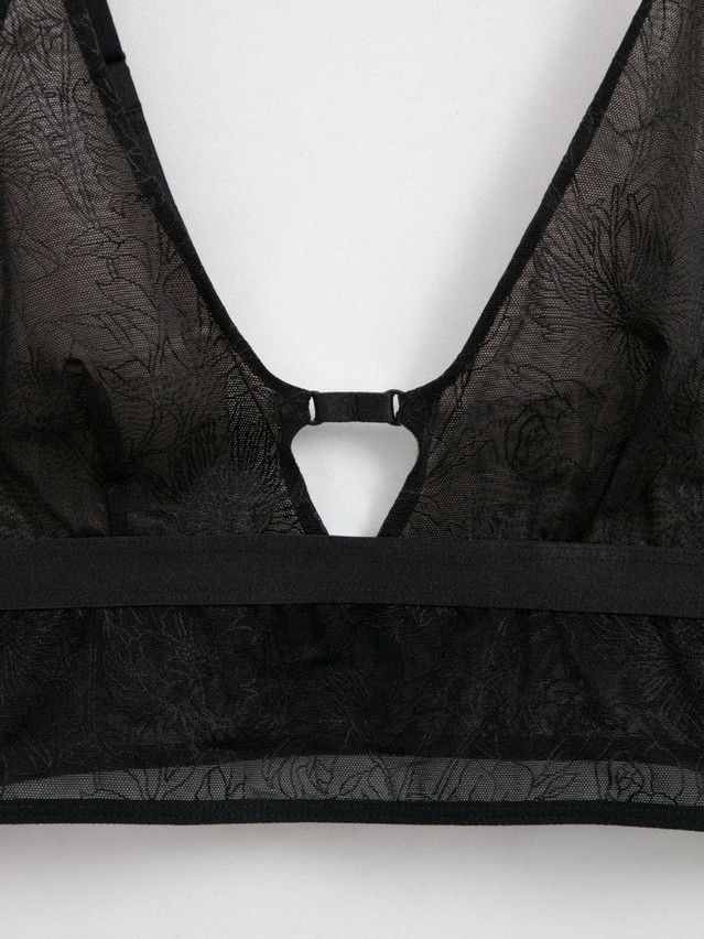 Бюстье женское CE FLORAL TATTOO LBE 2871, р.170-84, black - 5
