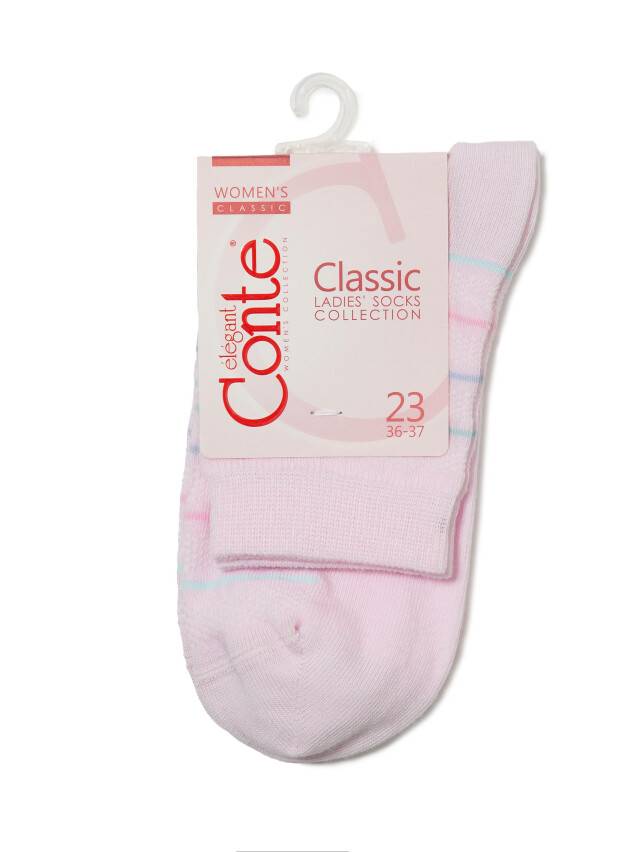 Носки хлопковые женские CLASSIC 15С-15СП, р. 36-37, светло-розовый, рис. 088 - 3