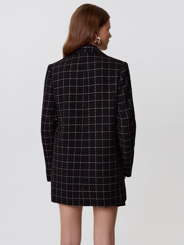 Жакет женский C LJ 3265, р.170-84-90, black-white - 4