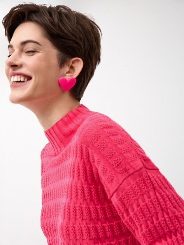 Джемпер женский CE LDK24105 24С-105СП, р.170-84, thrift pink - 6