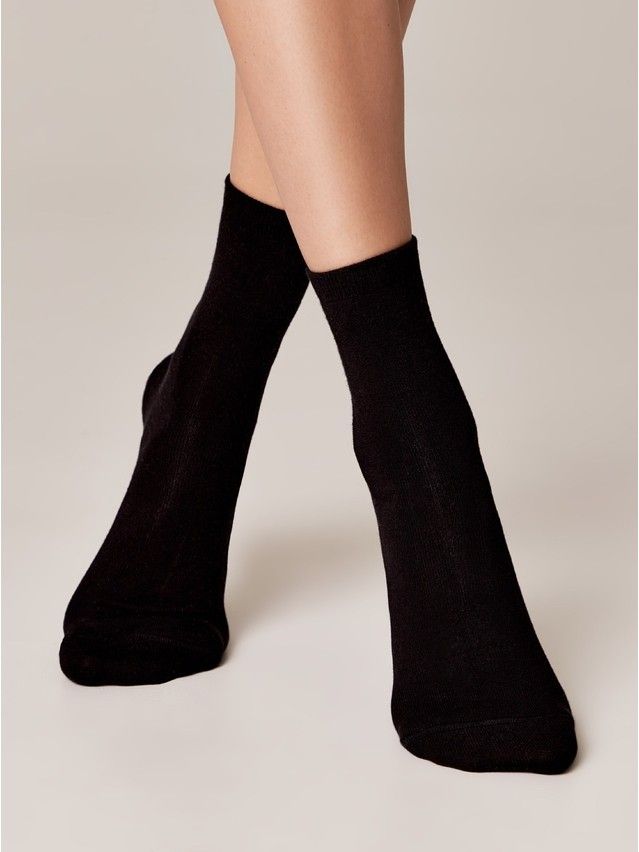 Носки женские хлопковые CE CLASSIC (с декором) 22С-40СП, р.23-25, 430 черный - 3