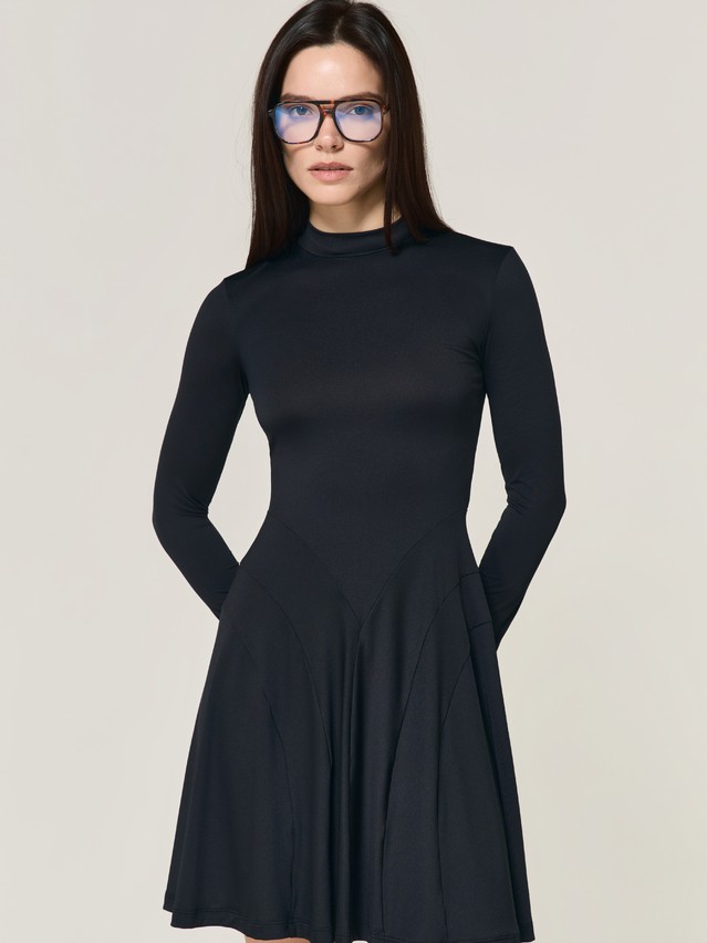 Платье женское C LPL 3494, р.170-84-90, black - 2