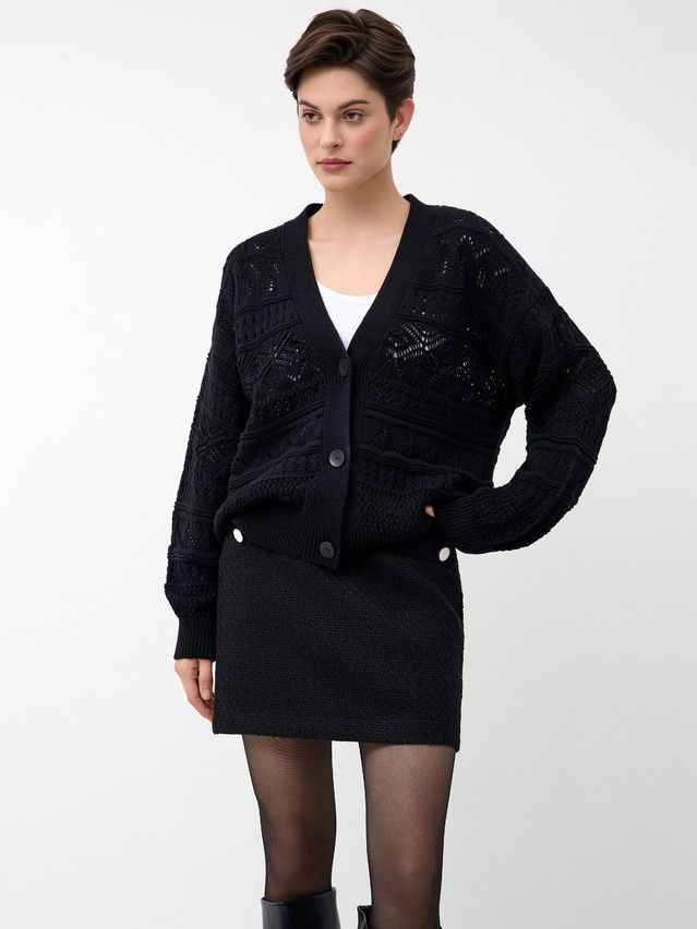 Жакет женский CE LDK24112 24С-112СП, р.170-84-88, black - 6