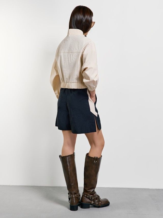 Шорты женские C LS 3516, р.170-84-90, black-beige - 2