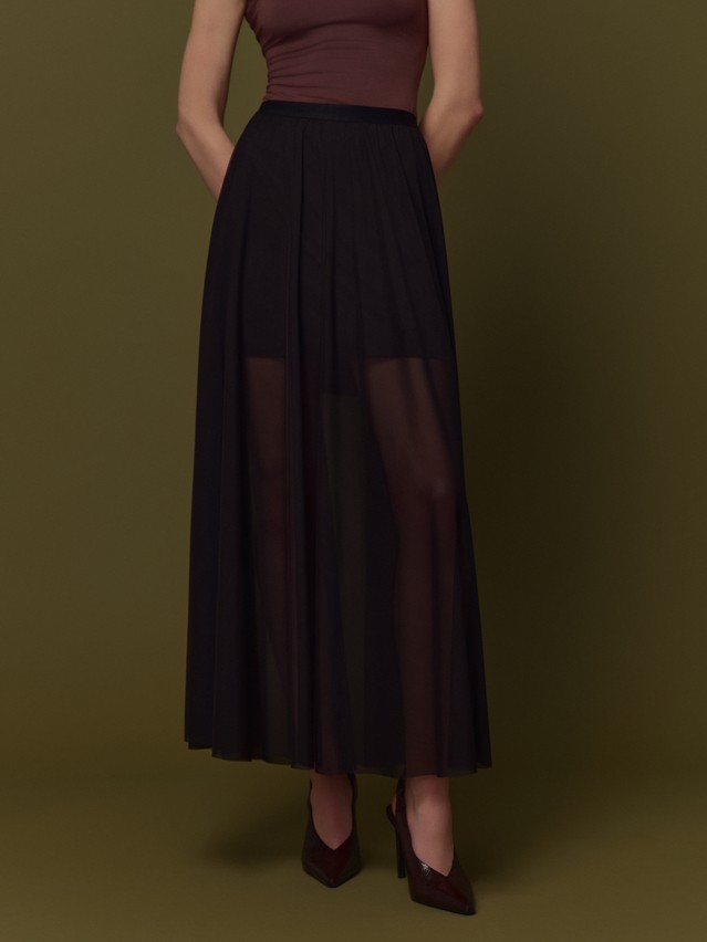 Юбка женская C LU 3595, р.170-90, black - 3