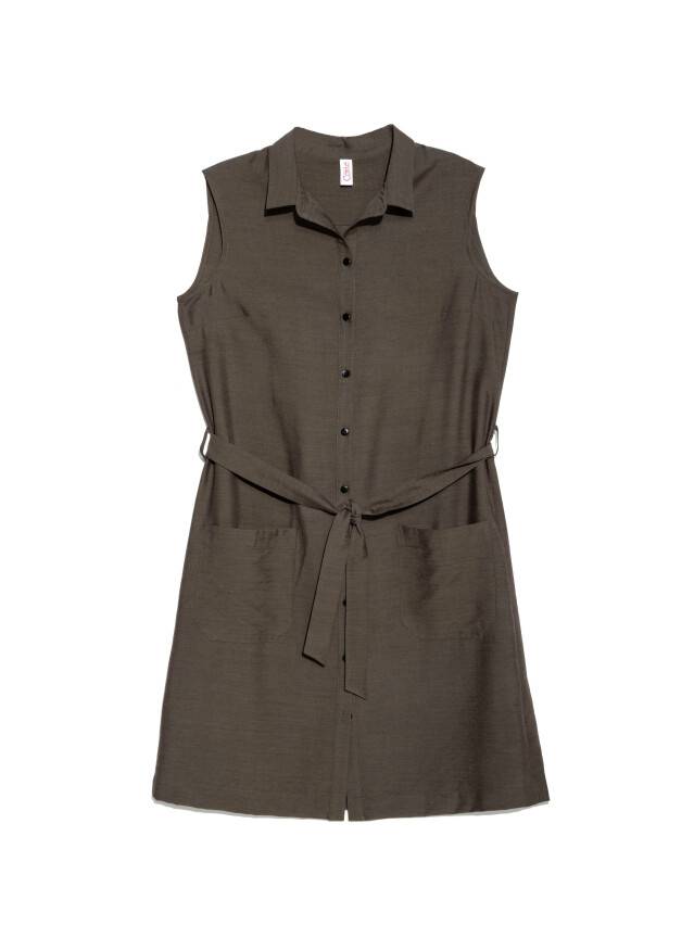Платье-рубашка LPL 915, р.170-84-90, khaki - 5