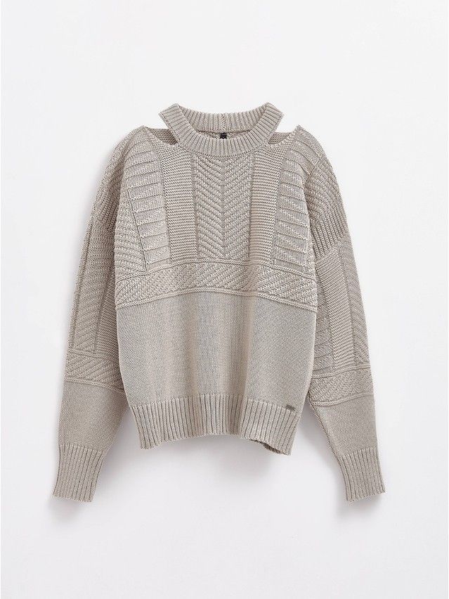 Джемпер женский CE LDK215 21С-127CП, р.170-84, beige - 4