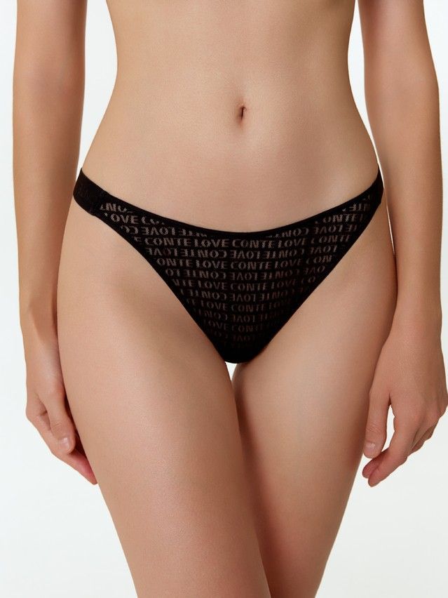 Трусы женские CE CONTE LOVE LTA 3173, р.90, black - 1