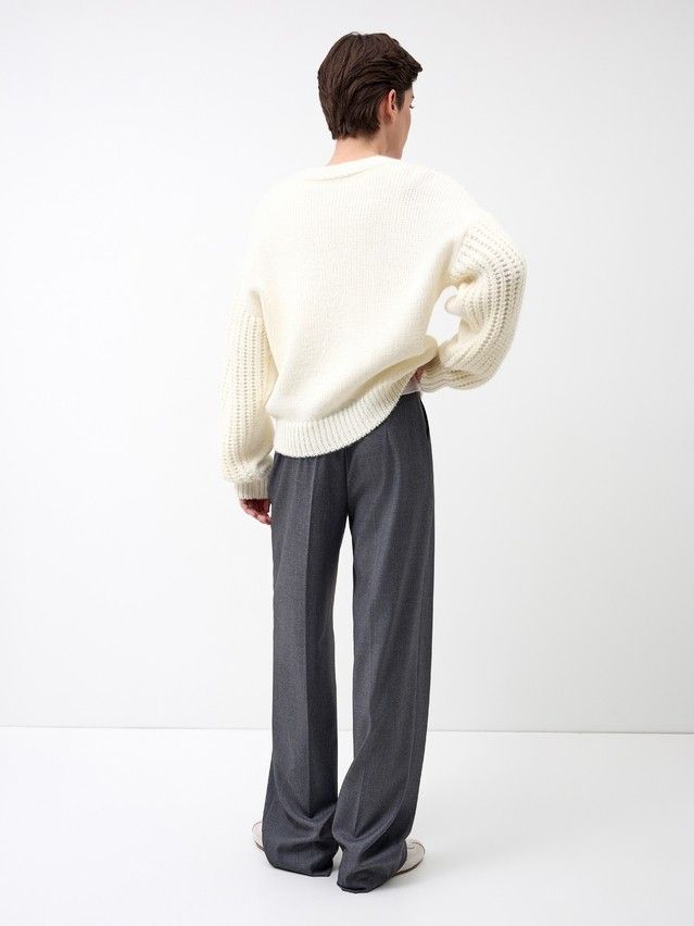 Джемпер женский CE LDK24137 24С-137СП, р.170-84, ecru - 4