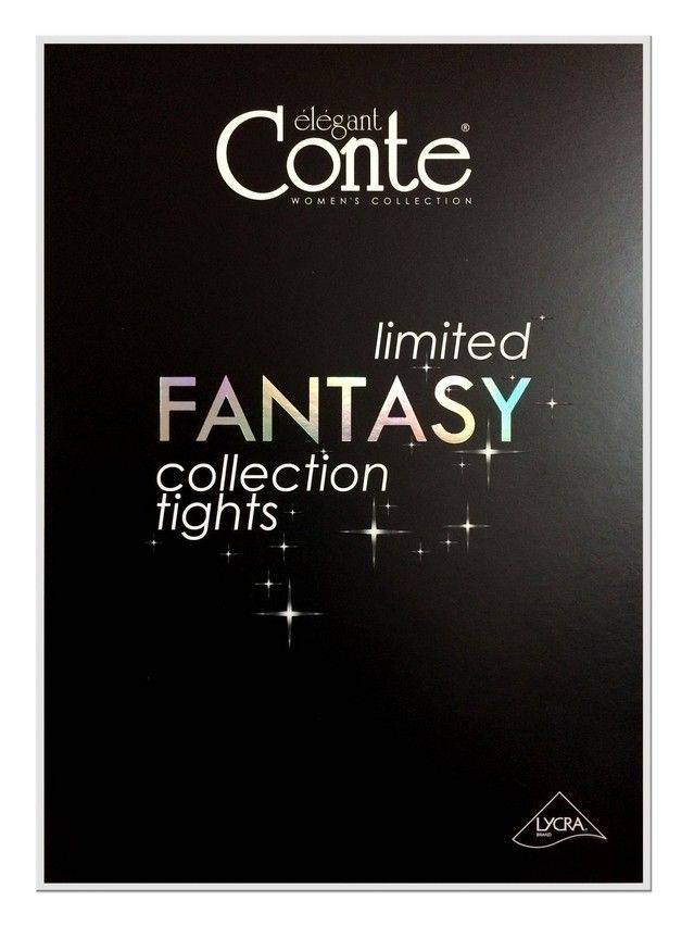 Колготки женские CE FANTASY INTRIGUE, р.2, nero - 4