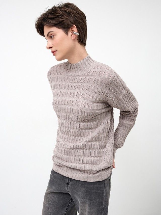 Джемпер женский CE LDK24105 24С-105СП, р.170-84, cappuccino melange - 2