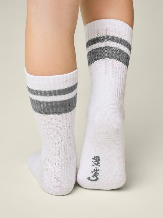 Носки детские CK ACTIVE 20С-167СП, р.16, 1020 белый-серый - 2