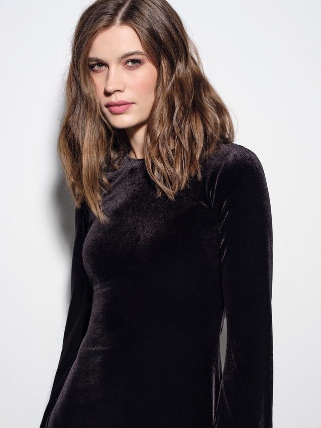 Платье женское C LPL 3329, р.170-84-90, black - 3